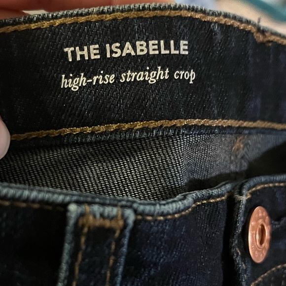 AG Adriano Goldschmied THE ISABELLE High-rise Straight Crop Size 26 - Picture 2 of 10